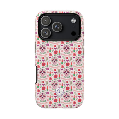 Pink Boho Día de los Muertos Phone Case