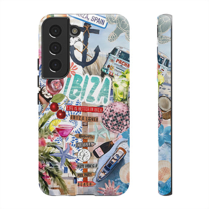 Ibiza Summer Vibes Collage Tough Phone Case