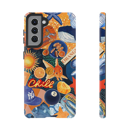 Nautical and Citrus Tough Phone Case