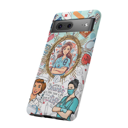 Nurse Art Tough Phone Case