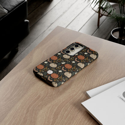 Spooky Halloween Boho Pattern Tough Phone Case