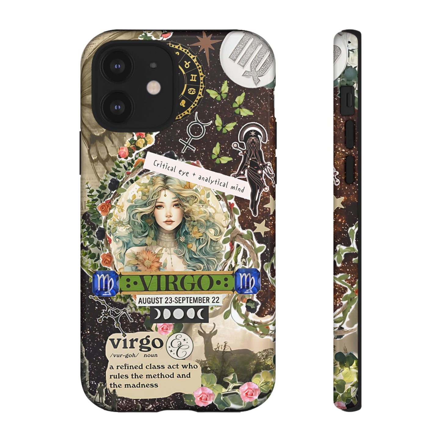 Virgo Zodiac Star Sign Tough Phone Case