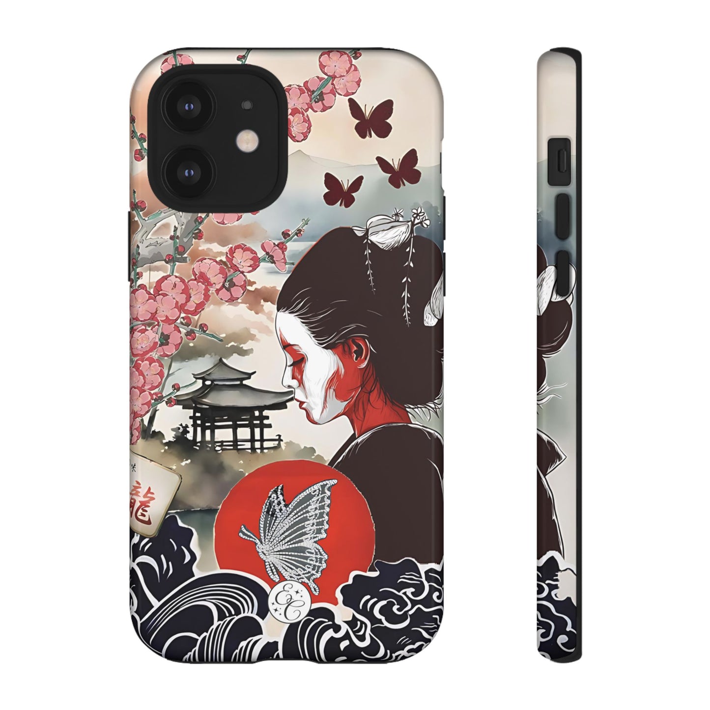 Japanese Geisha Tough Phone Case