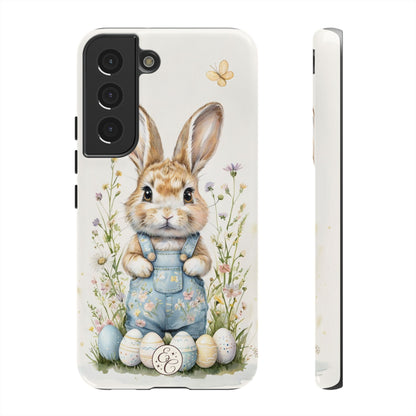 Bunny with Easter Eggs Tough Phone Case