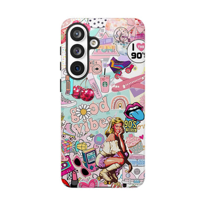 90s Nostalgia Collage Tough Phone Case