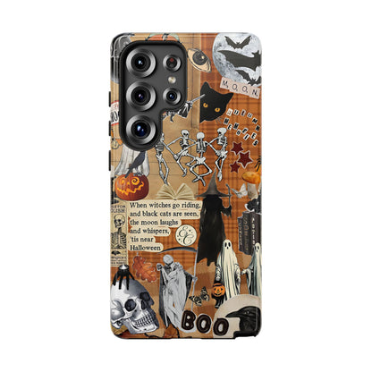 Halloween Spooky Collage Tough Phone Case