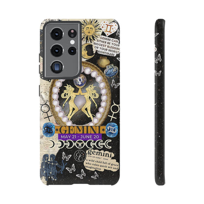 Gemini Zodiac Sign Tough Phone Case