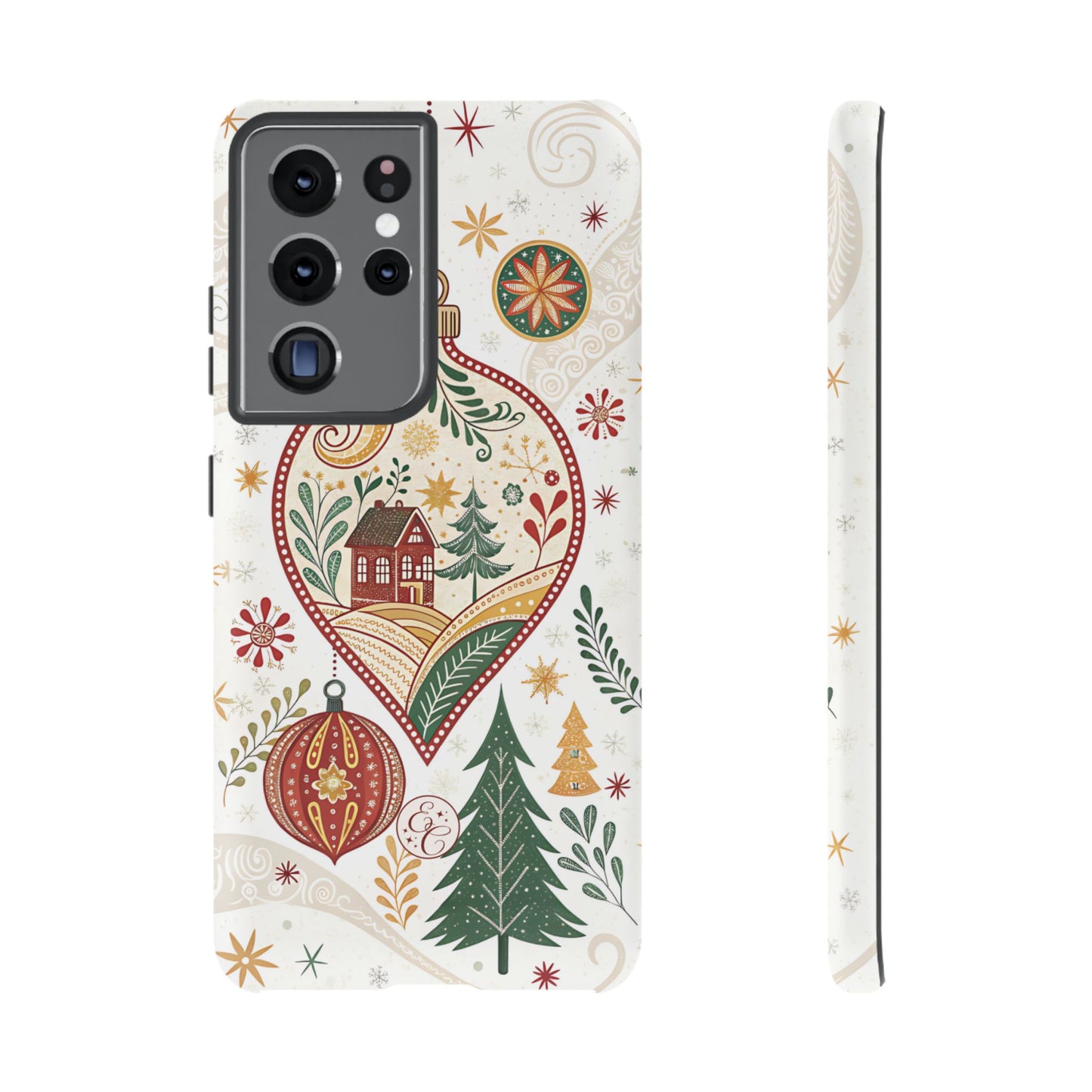 Cozy Christmas Ornament Tough Phone Case