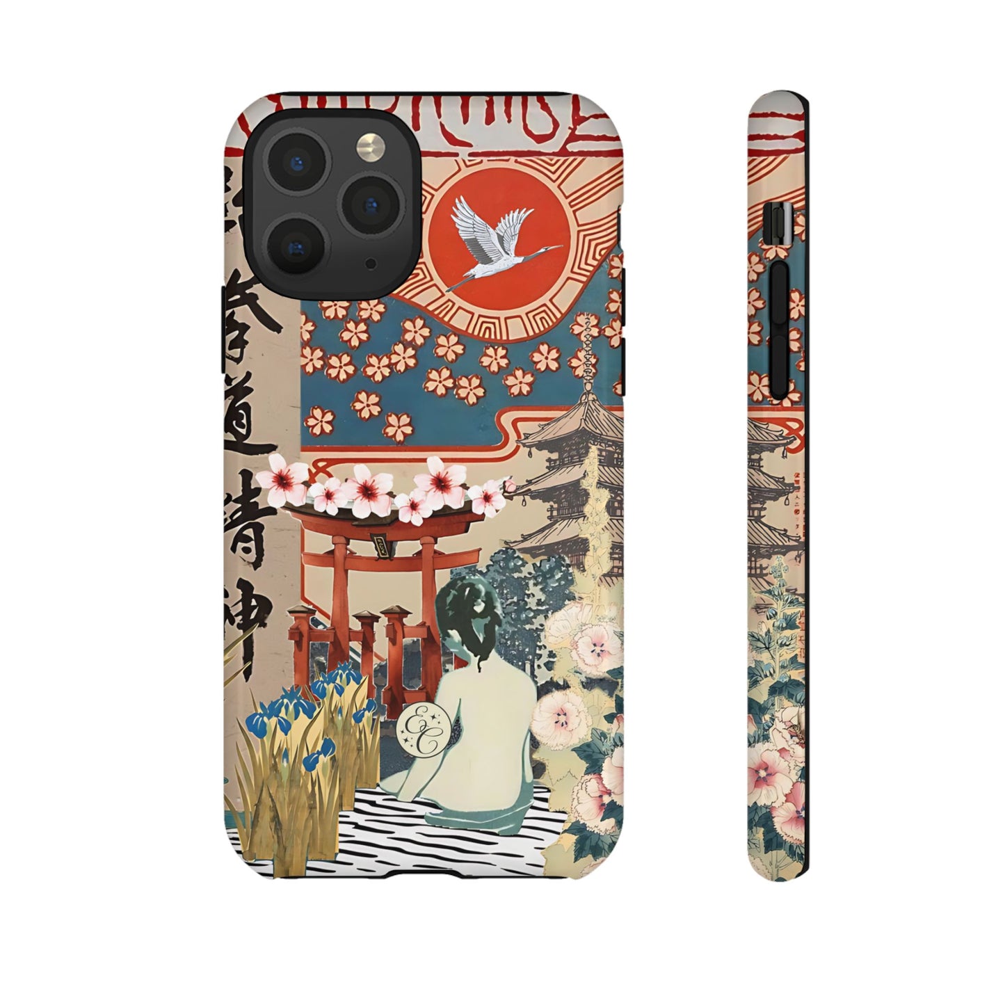 Japanese Style Art Tough Phone Case