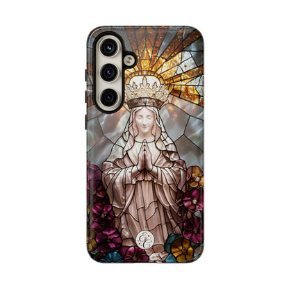 Virgin Mary Stained Glass Tough Phone Case