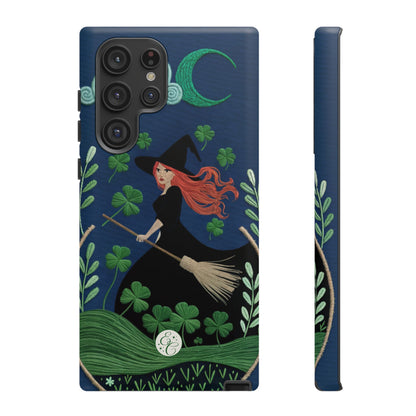 Irish Witch’s Moonlit Stroll Tough Phone Case