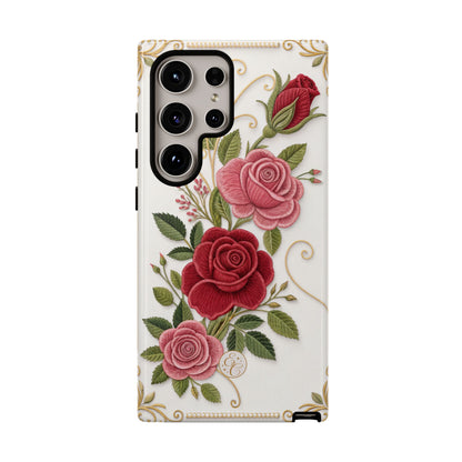 Elegant Rose Garden Tough Phone Case