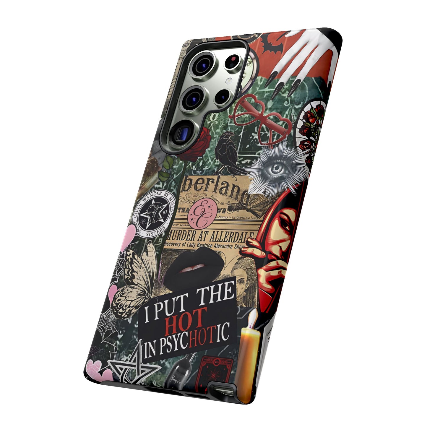 Gothic Collage Tough Phone Case