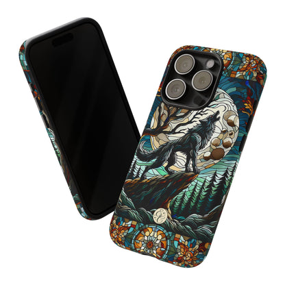 Howling Wolf Tough Phone Case