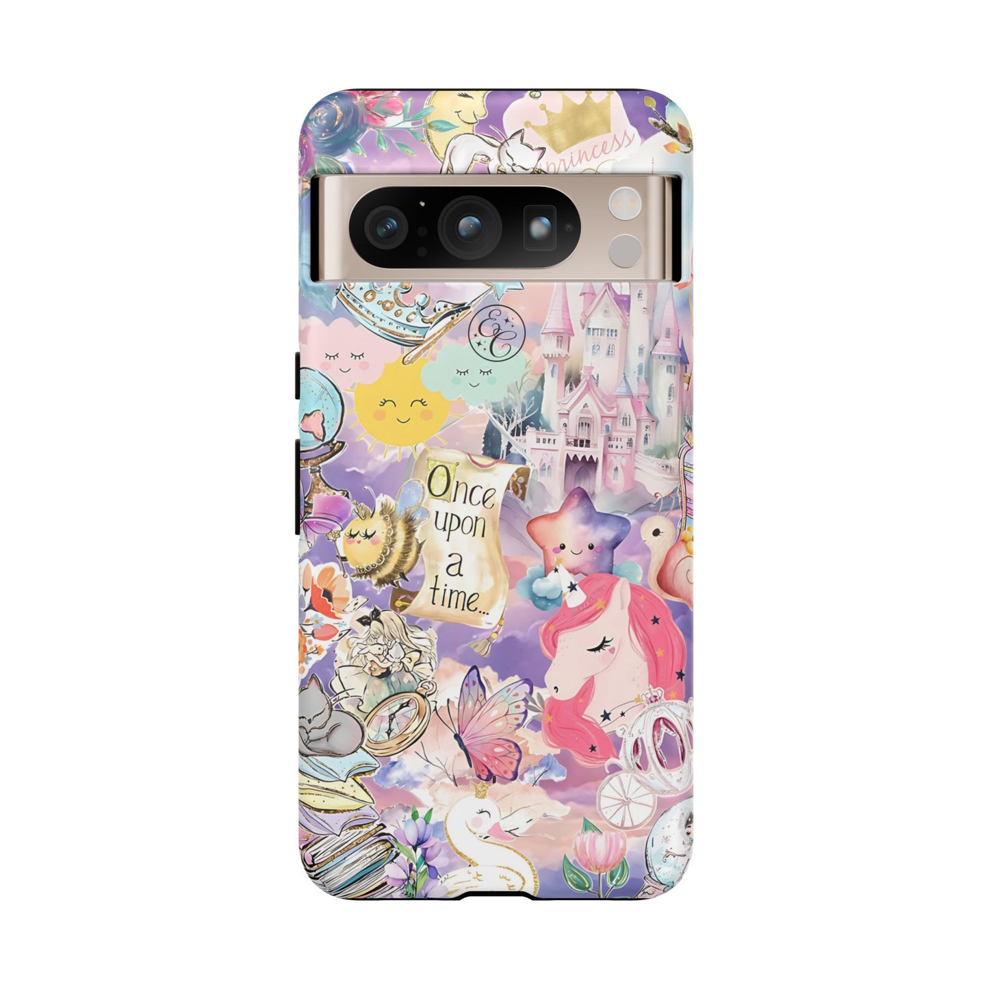 Whimsical Fairytale Collage Tough Phone Case