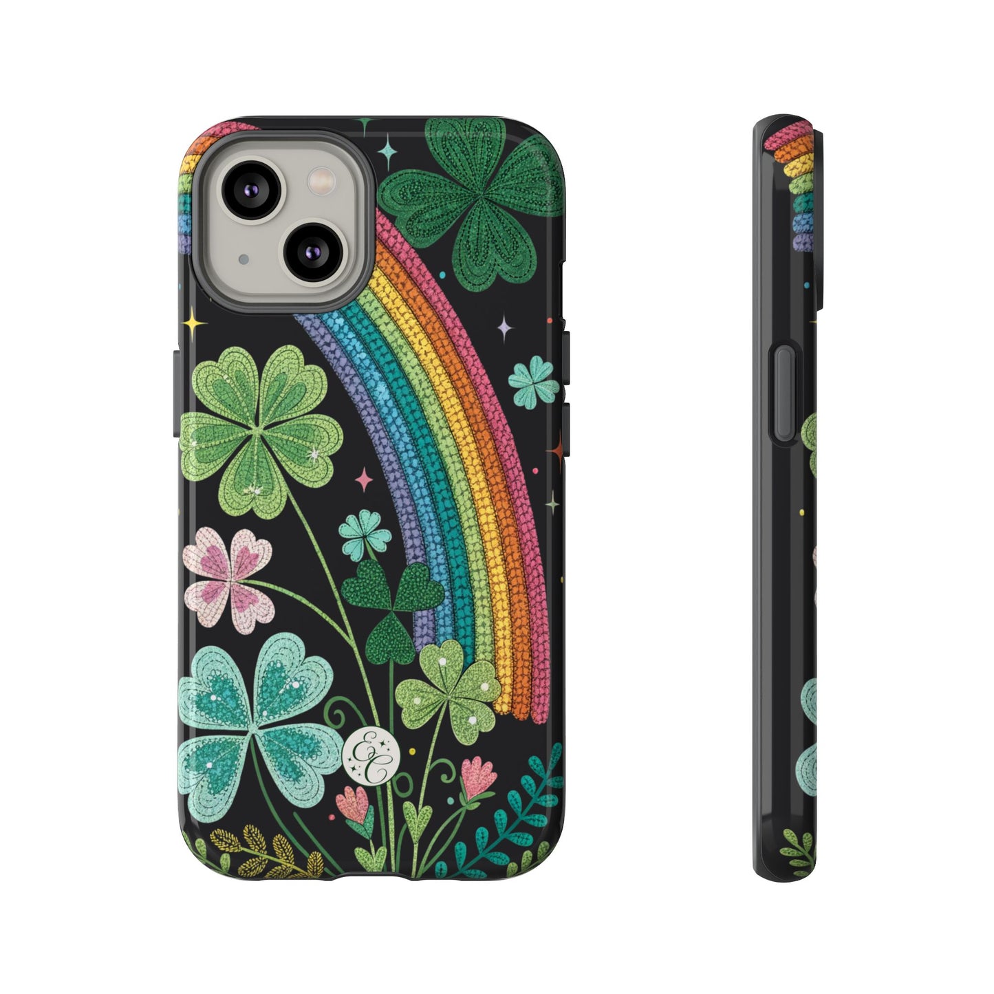 Rainbow & Shamrock Tough Phone Case