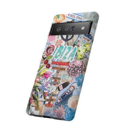 Ibiza Summer Vibes Collage Tough Phone Case