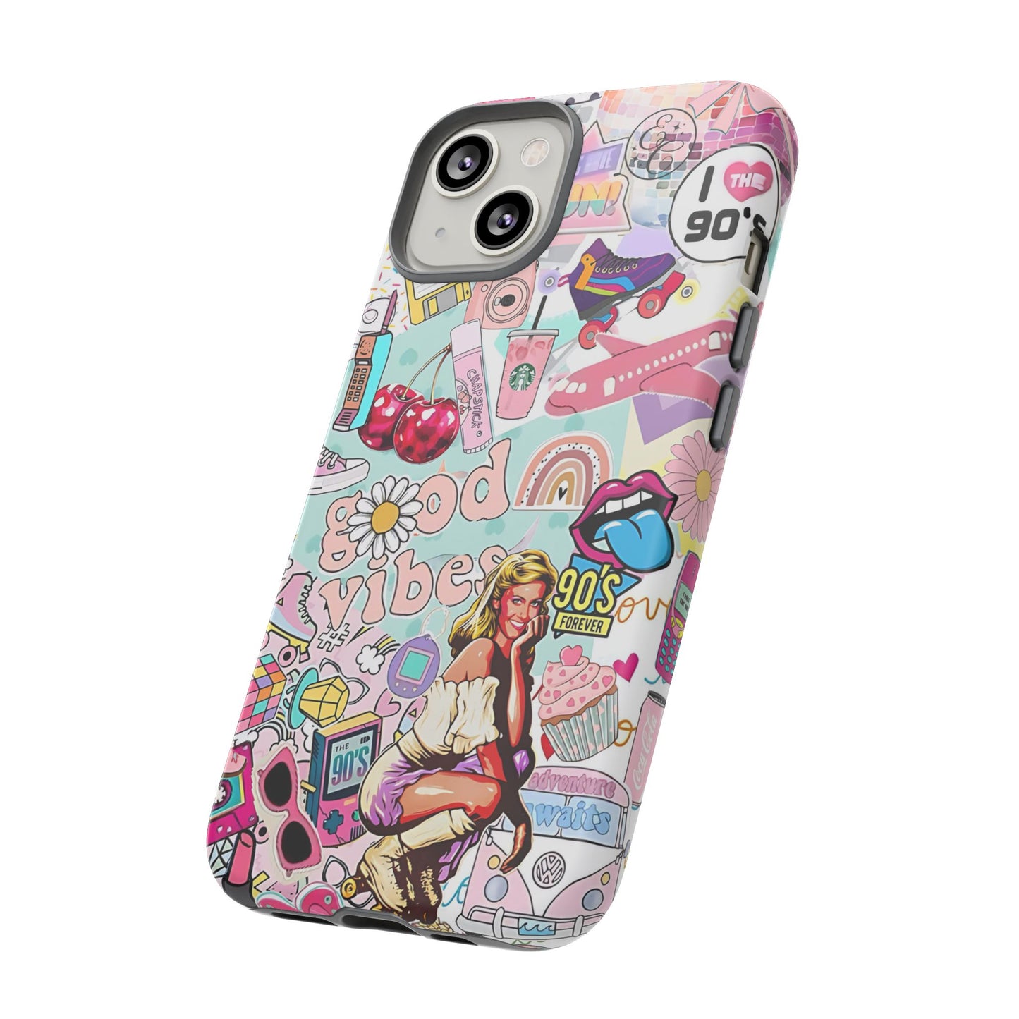 90s Nostalgia Collage Tough Phone Case