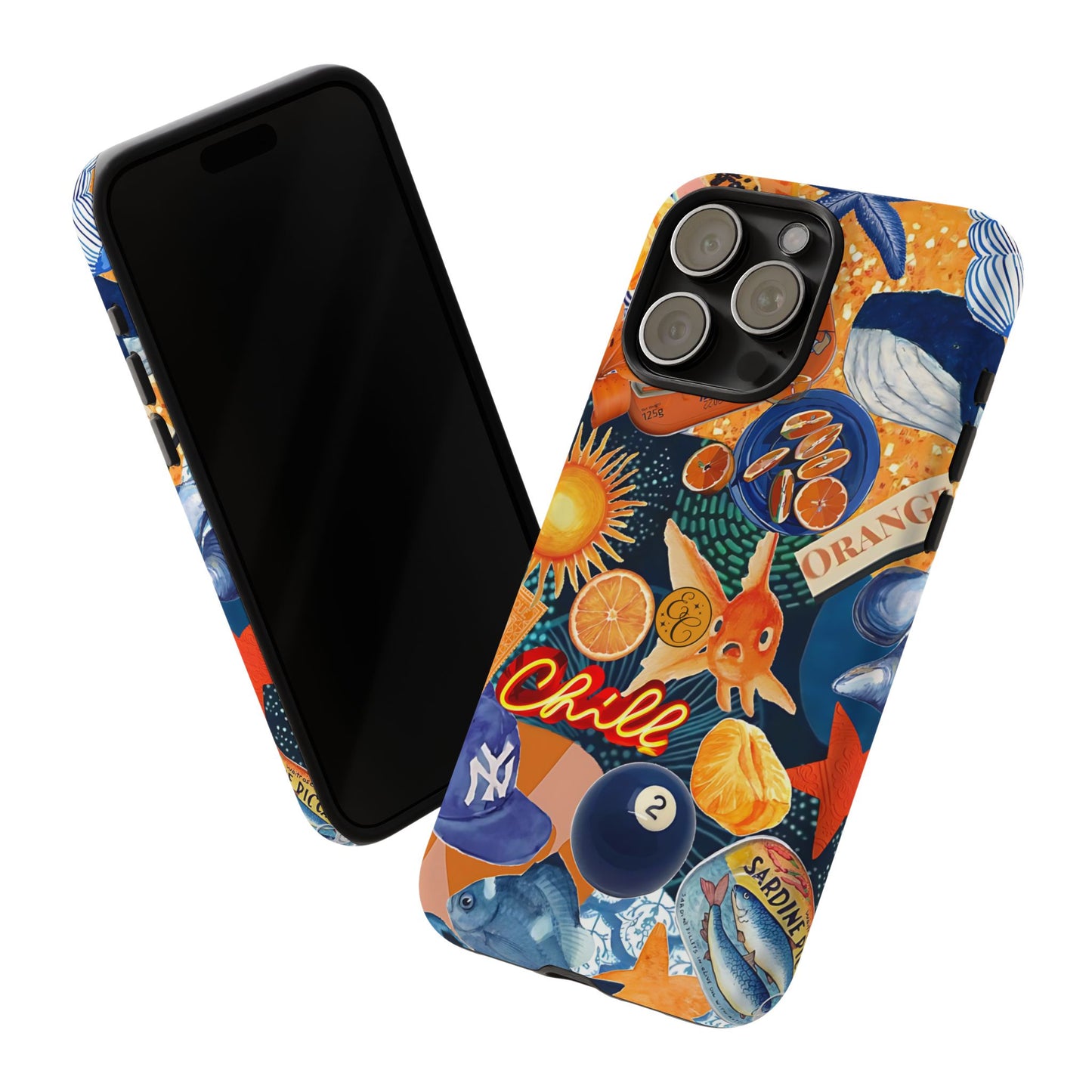 Nautical and Citrus Tough Phone Case