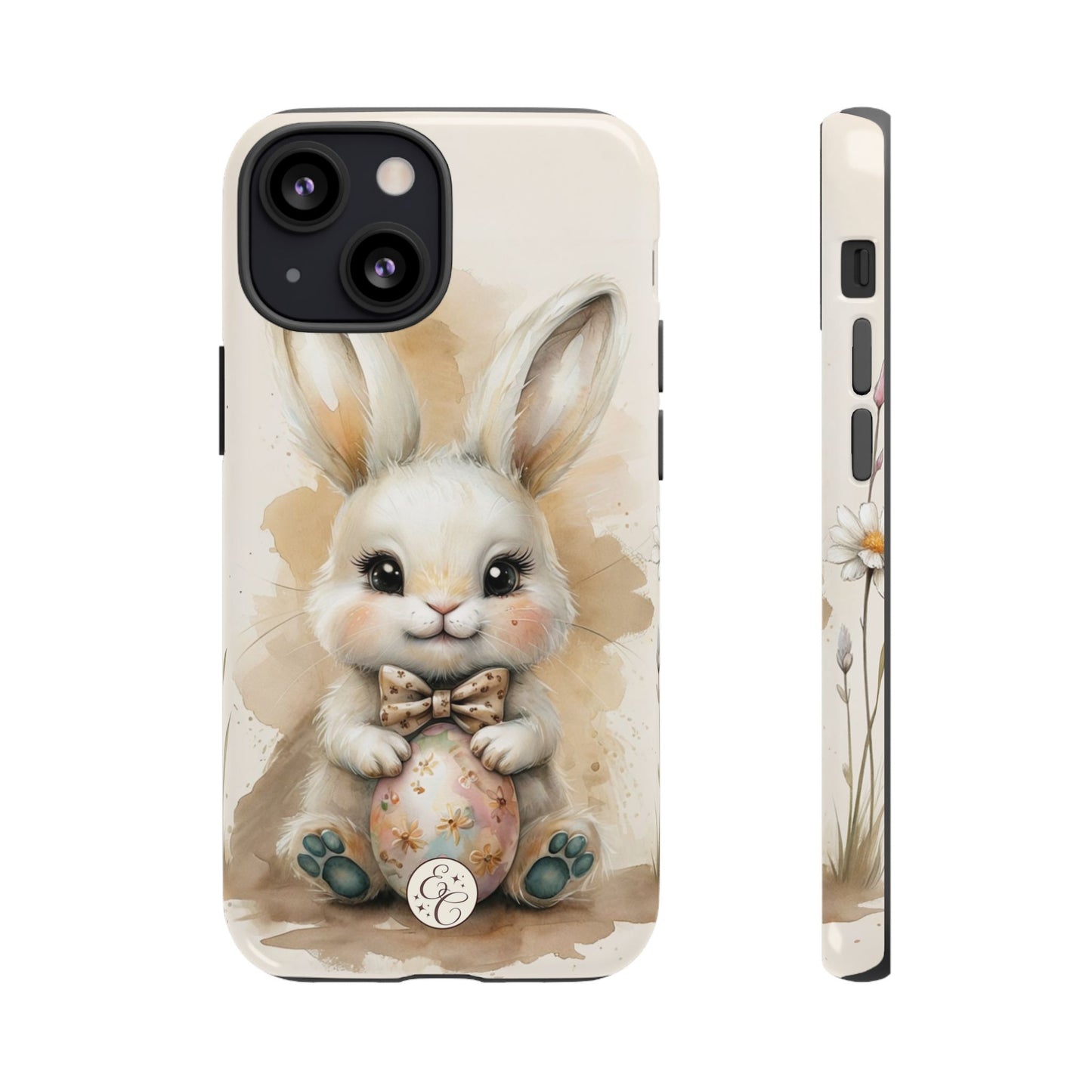 Bunny & Easter Egg Tough Phone Case