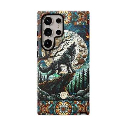 Howling Wolf Tough Phone Case