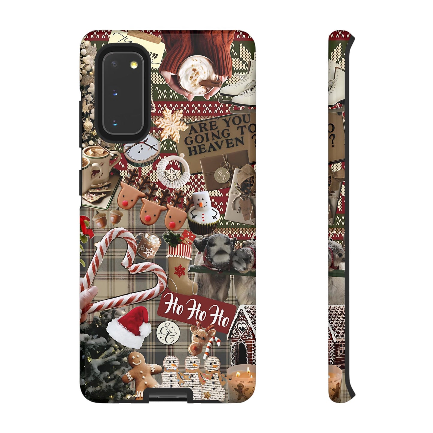 Christmas Festive Collage Tough Phone Case