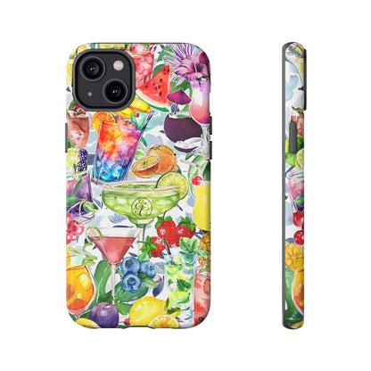 Summer Drinks Tough Phone Case