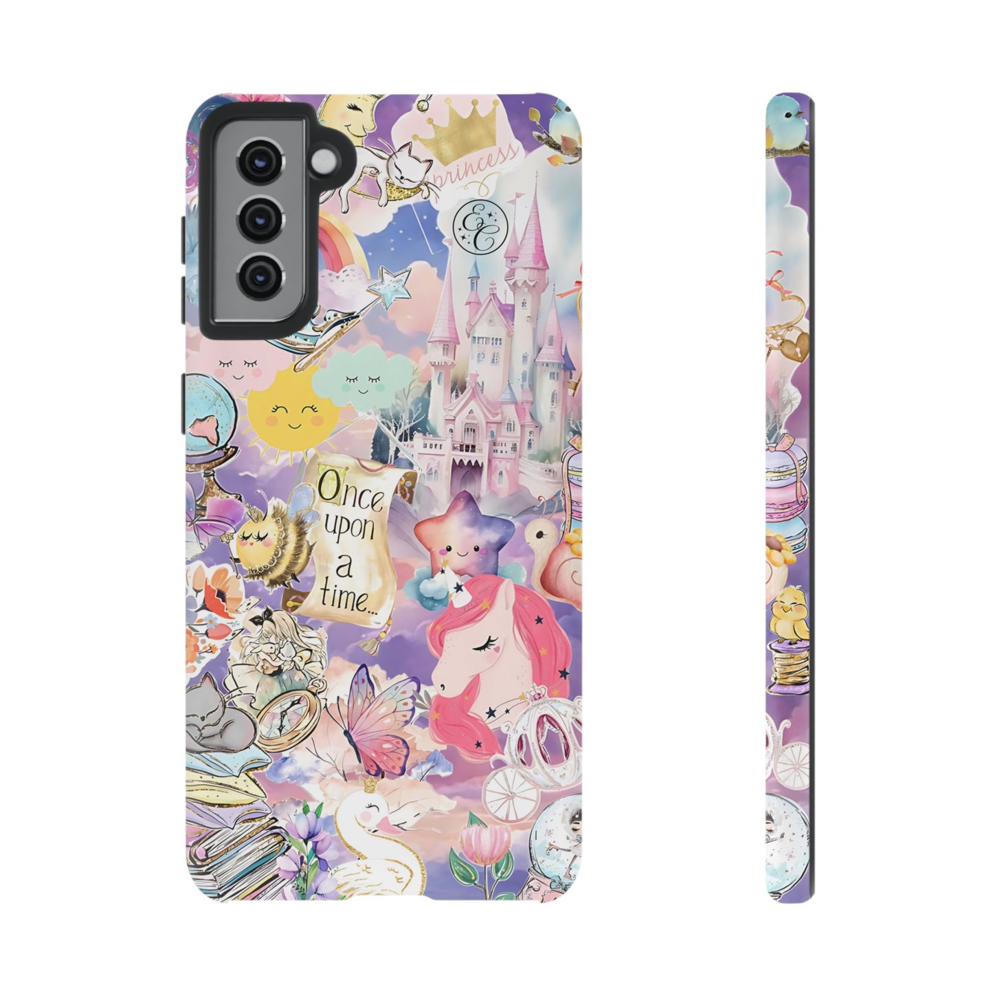 Whimsical Fairytale Collage Tough Phone Case