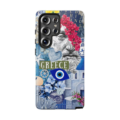 Greek Summer Collage Tough Phone Case
