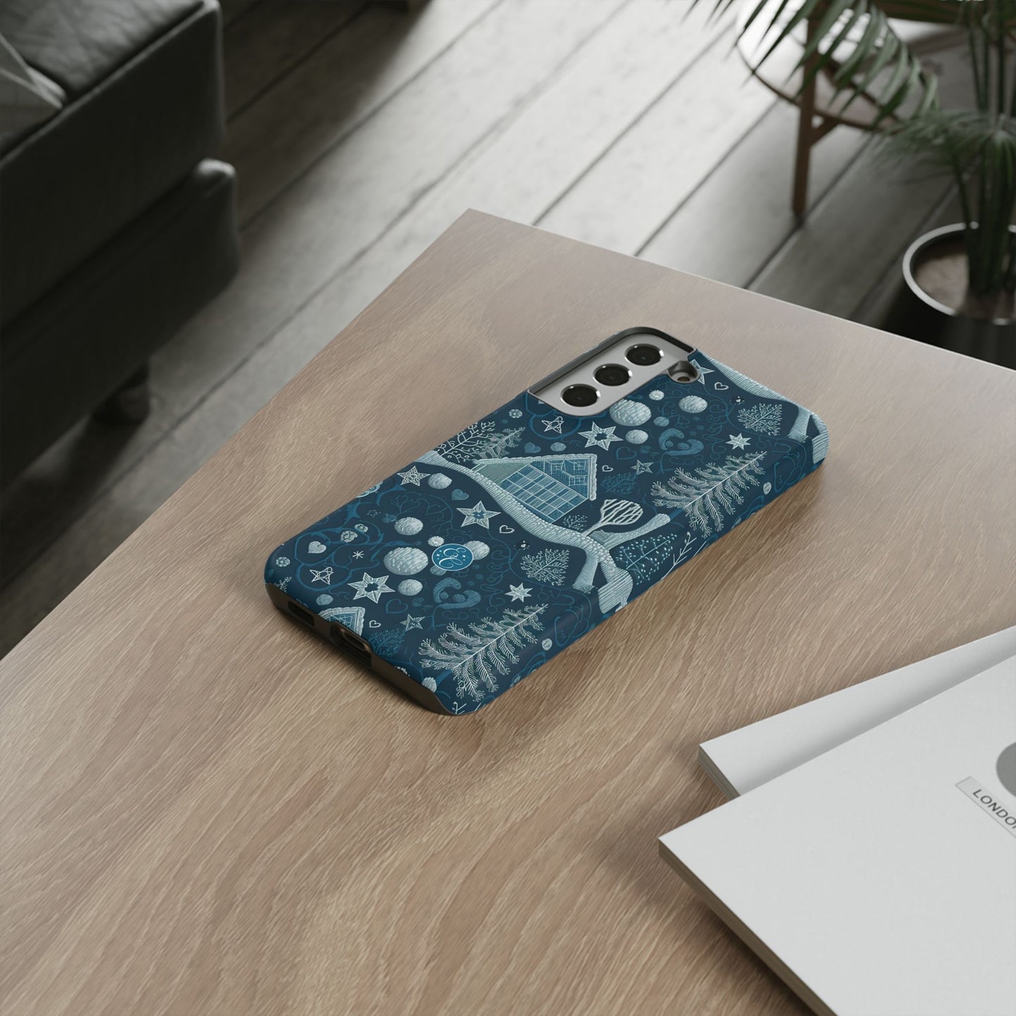Winter Wonderland Pattern Tough Phone Case