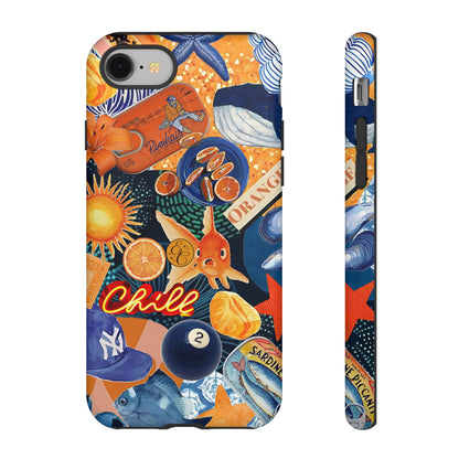 Nautical and Citrus Tough Phone Case