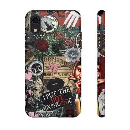 Gothic Collage Tough Phone Case