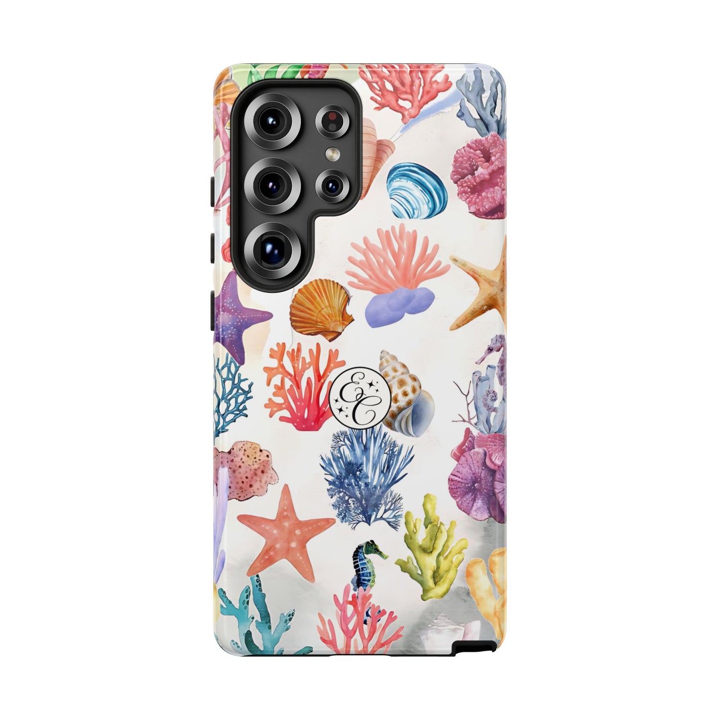Coral & Sea Shells Tough Phone Case