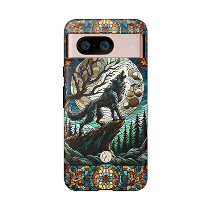 Howling Wolf Tough Phone Case