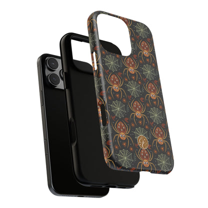 Enchanted Spider Pattern Halloween Phone Case