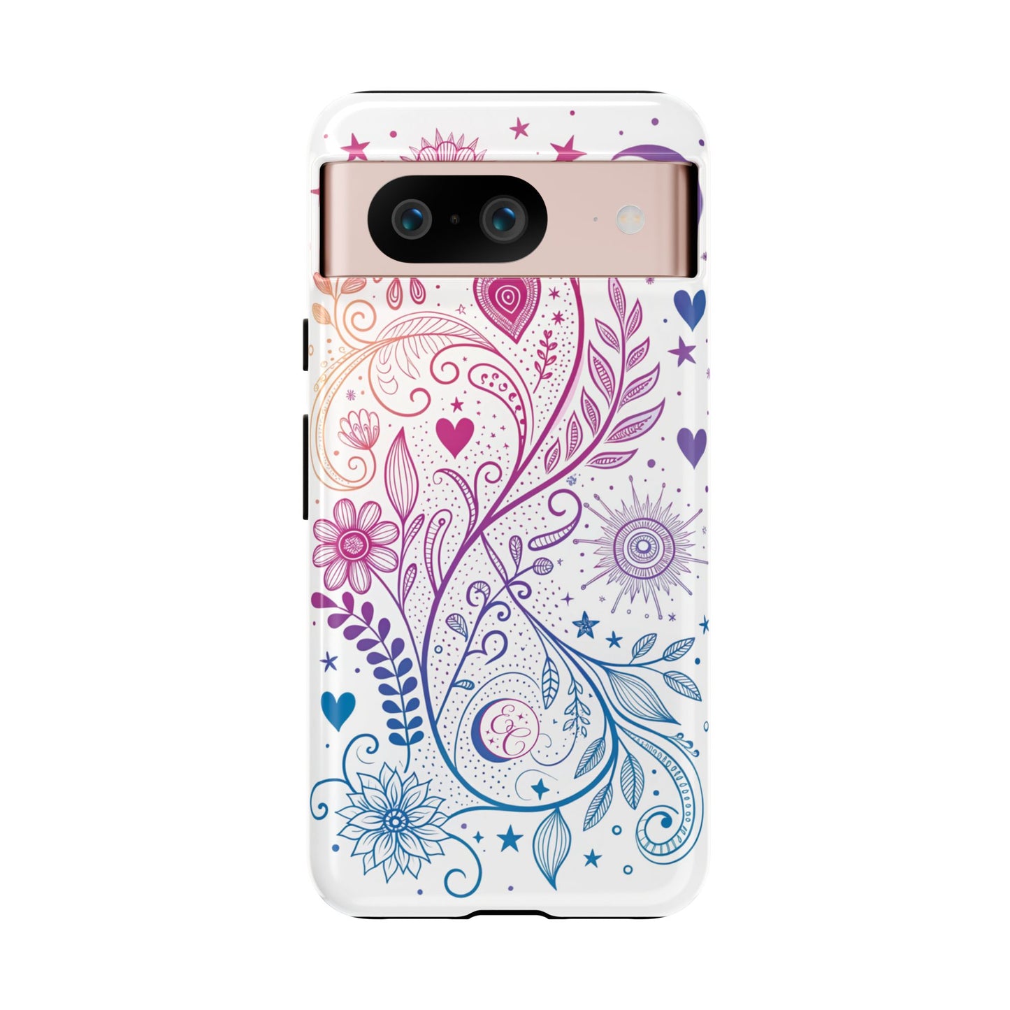 Subtel Bisexual Boho Doodle Tough Phone Case
