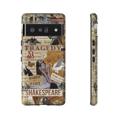 Shakespeare Tragedy Collage Tough Phone Case