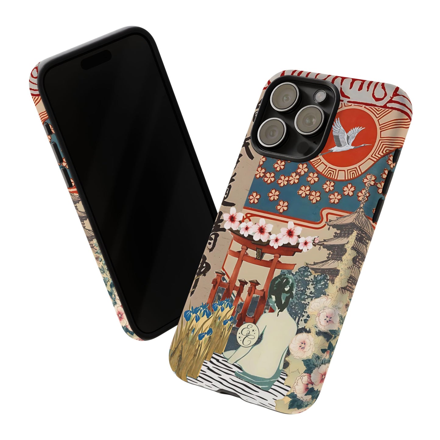 Japanese Style Art Tough Phone Case