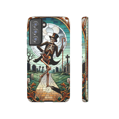 Dancing Skeleton Tough Phone Case