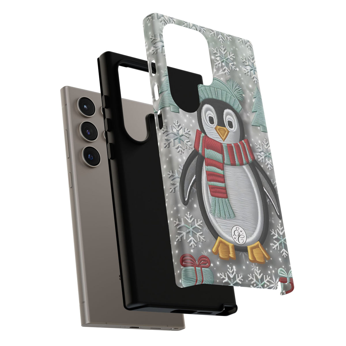 Cute Christmas Penguin Phone Case