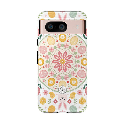 Colorful Easter Mandala Tough Phone Case