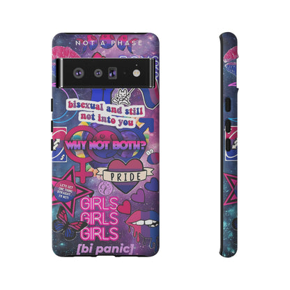 Bisexual Pop Art Tough Phone Case