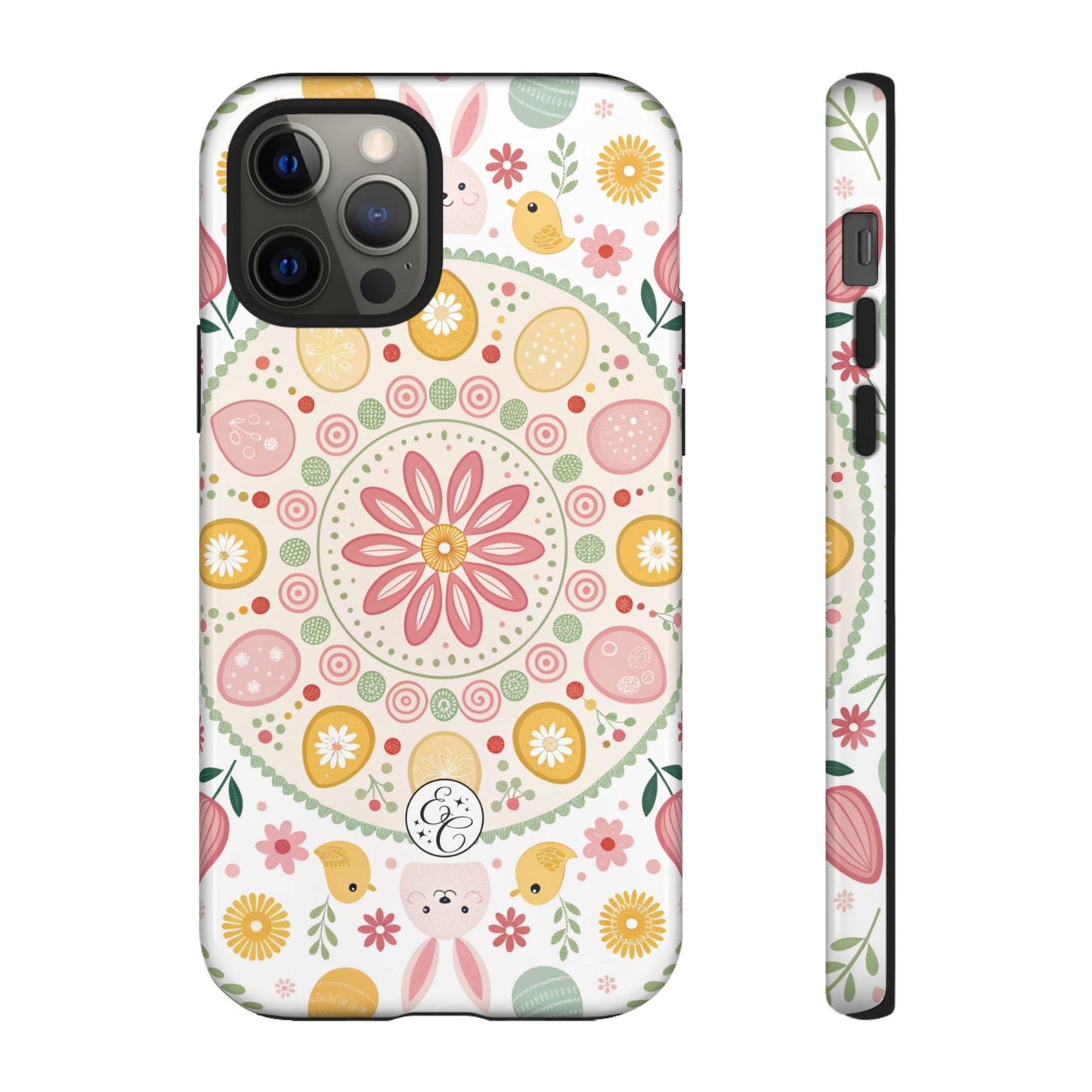Colorful Easter Mandala Tough Phone Case