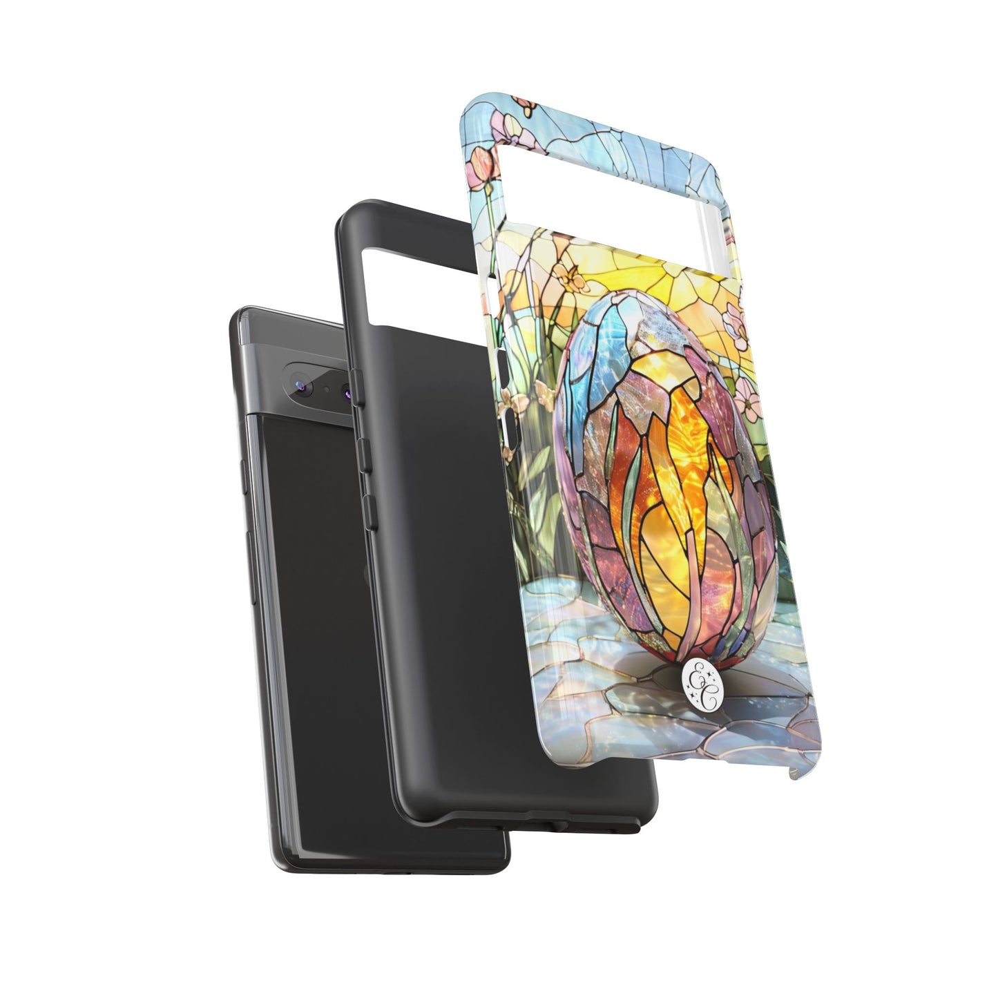Easter Egg Stained Glass Tough Phone Case