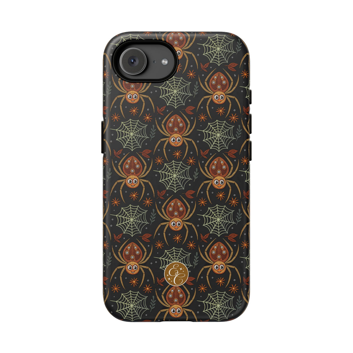 Enchanted Spider Pattern Halloween Phone Case