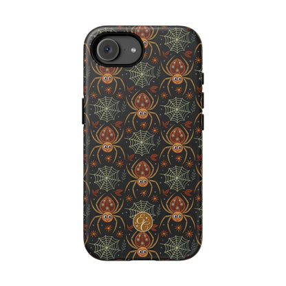 Enchanted Spider Pattern Halloween Phone Case