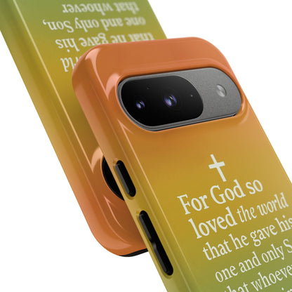 John 3:16 Tough Phone Case
