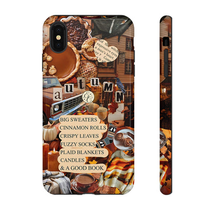 Autumn Aesthetic Collage Tough Phone Case