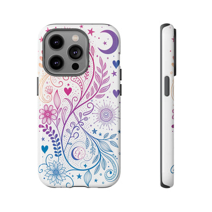 Subtel Bisexual Boho Doodle Tough Phone Case