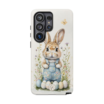 Bunny with Easter Eggs Tough Phone Case